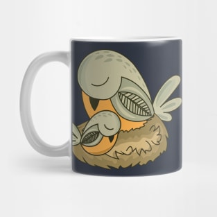 Cute Bird with Chick Mug